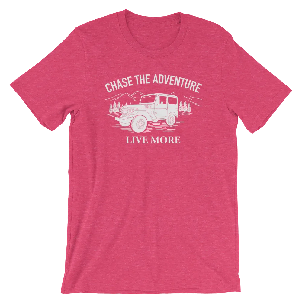 Chase The Adventure Short-Sleeve Unisex Tee