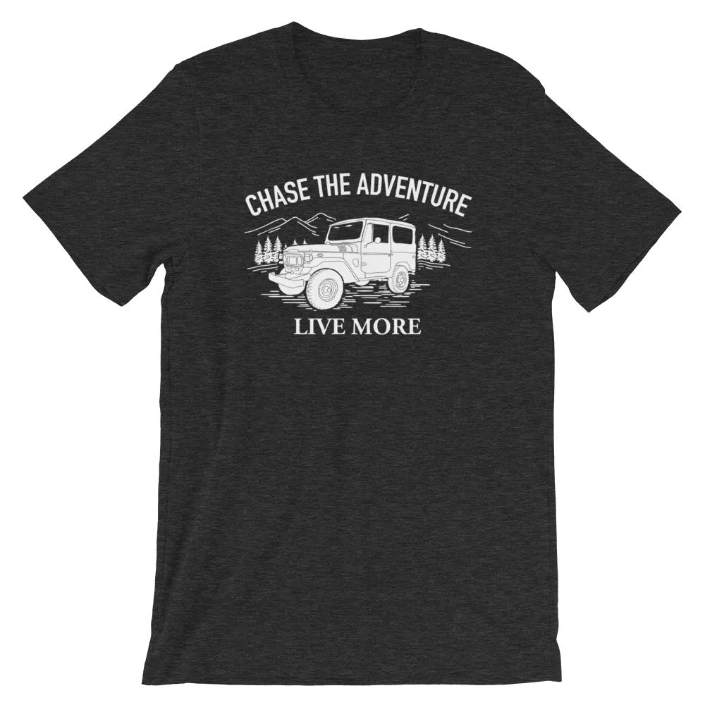 Chase The Adventure Short-Sleeve Unisex Tee