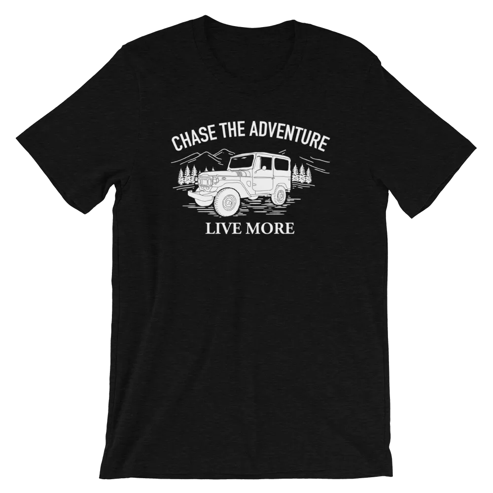 Chase The Adventure Short-Sleeve Unisex Tee