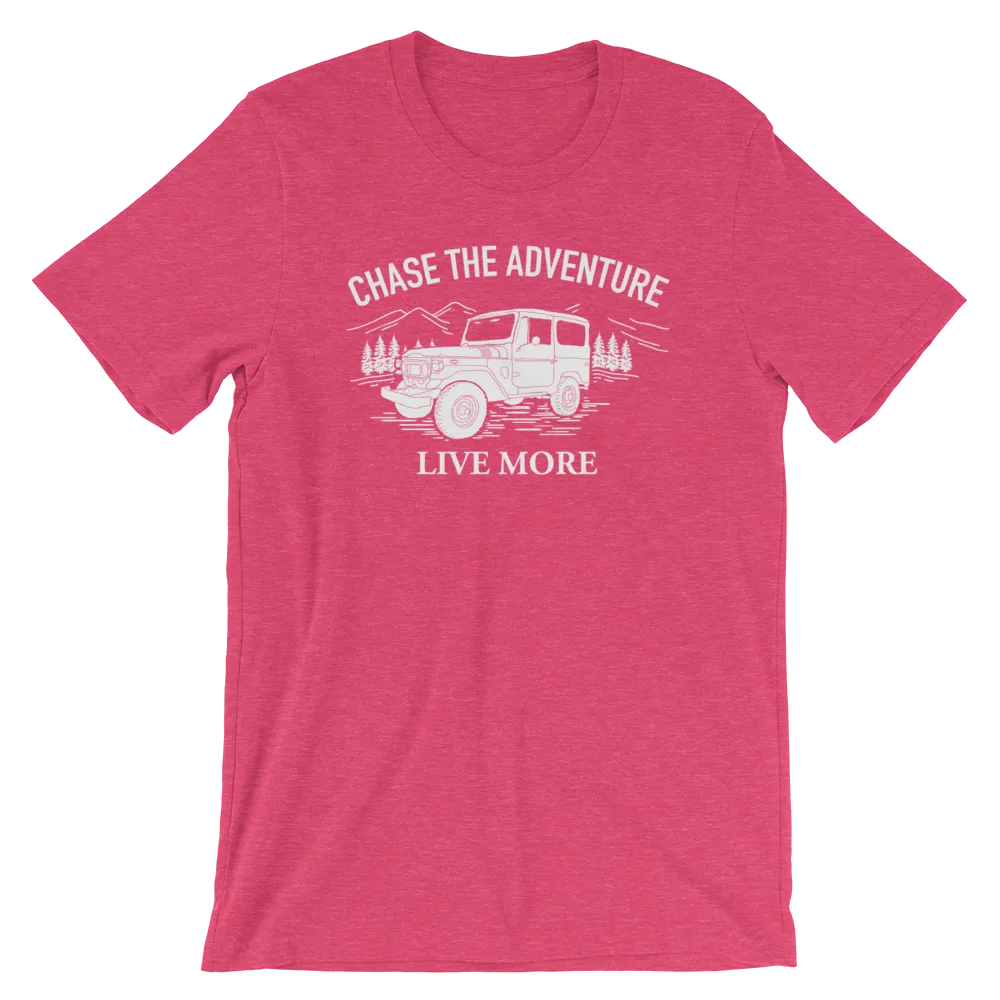 Chase The Adventure Short-Sleeve Unisex Tee