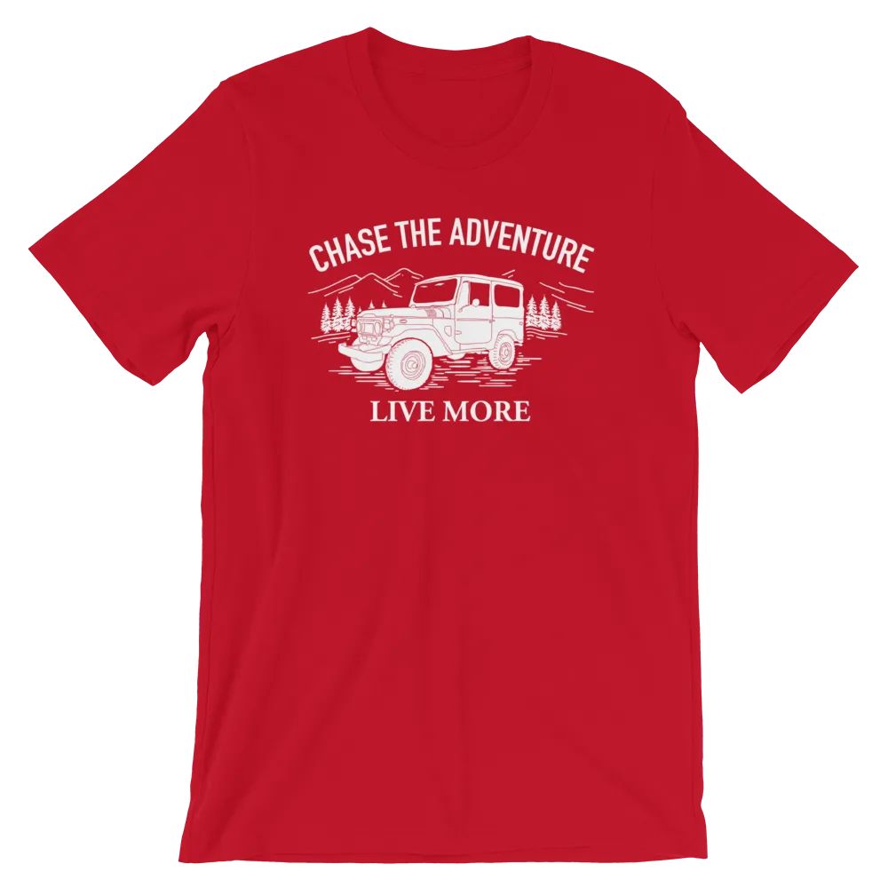 Chase The Adventure Short-Sleeve Unisex Tee