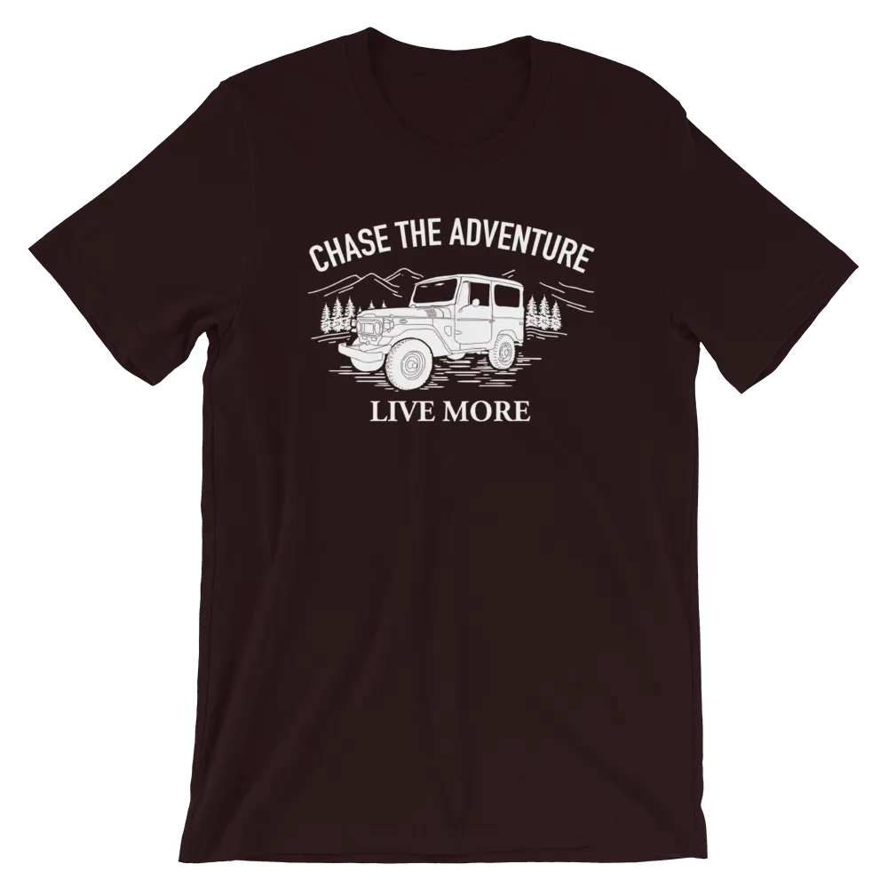 Chase The Adventure Short-Sleeve Unisex Tee