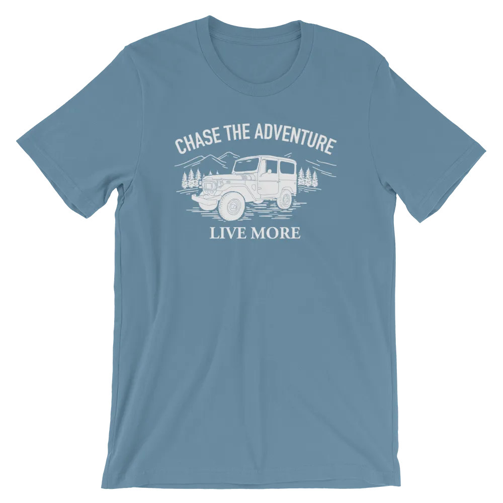 Chase The Adventure Short-Sleeve Unisex Tee