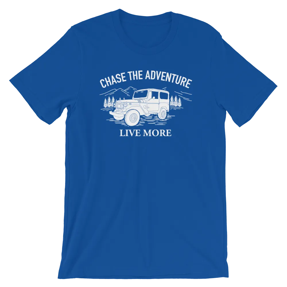 Chase The Adventure Short-Sleeve Unisex Tee