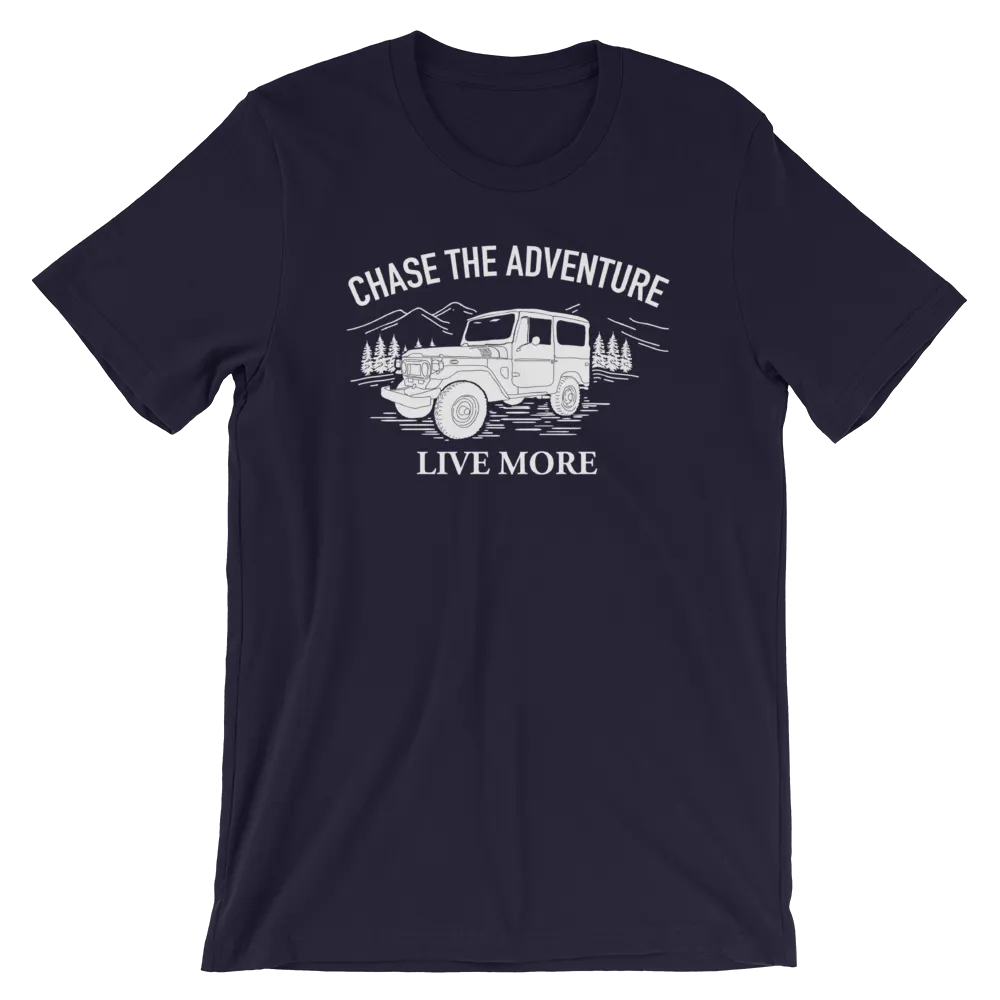 Chase The Adventure Short-Sleeve Unisex Tee