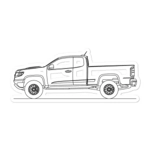 Chevrolet Colorado ZR2 Outline Sticker
