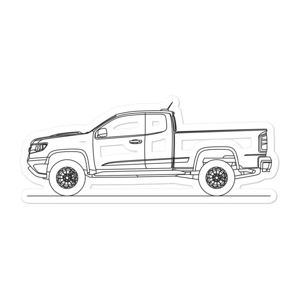 Chevrolet Colorado ZR2 Outline Sticker
