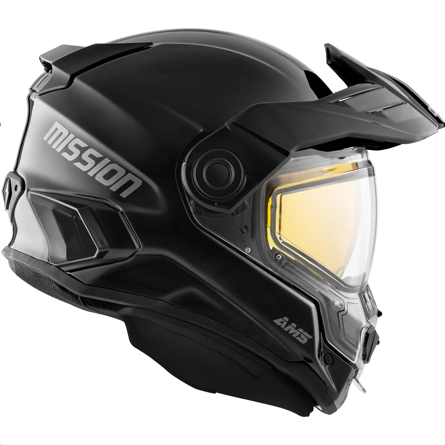CKX Mission AMS Solid Helmet with Double Shield