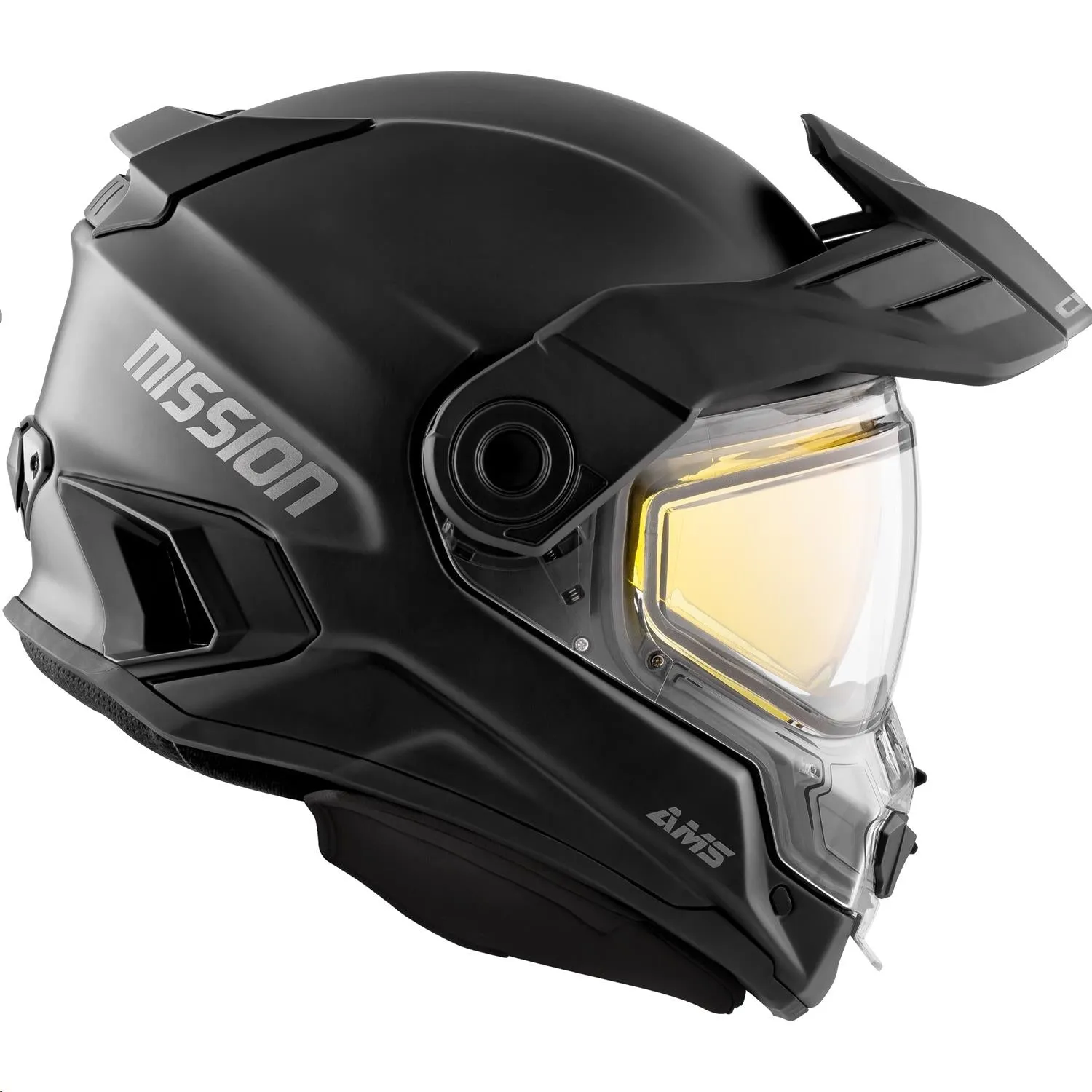 CKX Mission AMS Solid Helmet with Double Shield