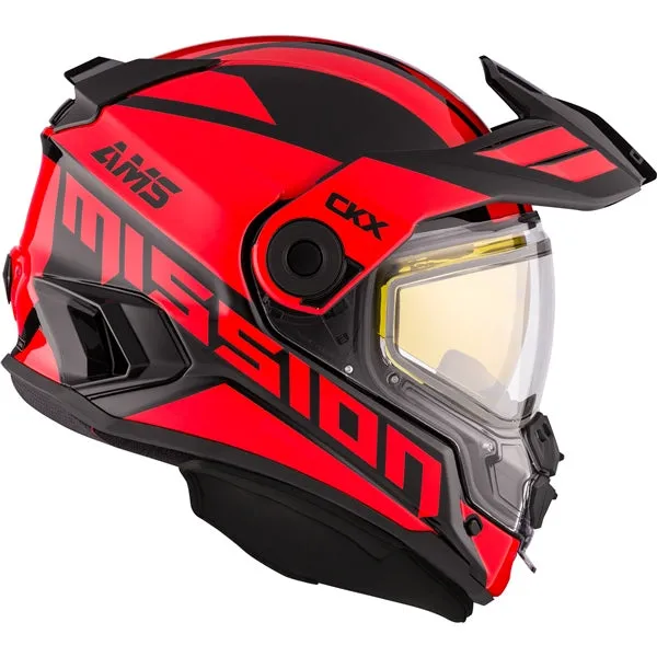 CKX Mission AMS Winter Full-Face Helmet - Space Graphic