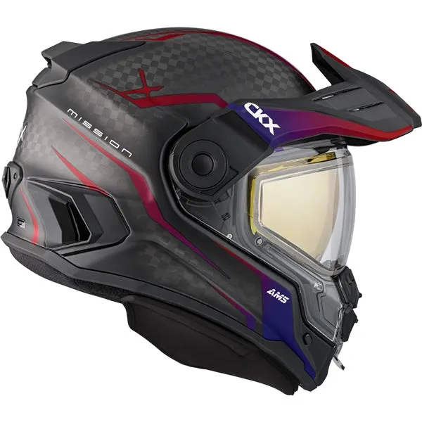 CKX Mission Fury Double Lens Snow Helmet