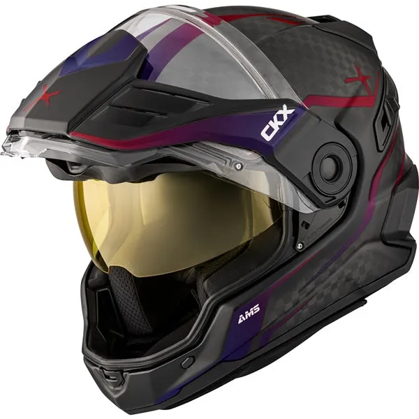 CKX Mission Fury Electric Lens Snow Helmet