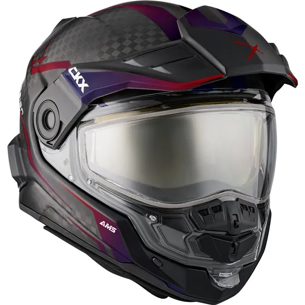 CKX Mission Fury Electric Lens Snow Helmet