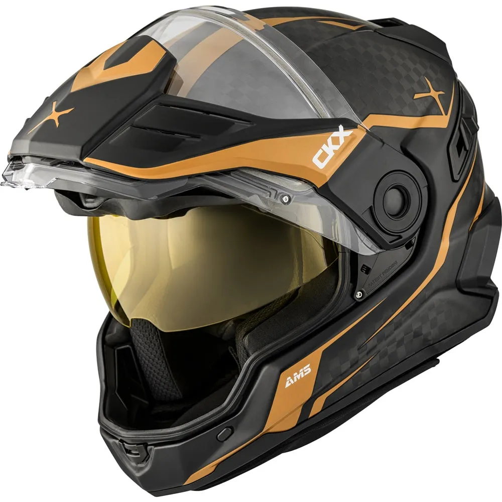 CKX Mission Fury Electric Lens Snow Helmet