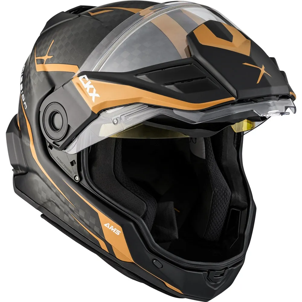 CKX Mission Fury Electric Lens Snow Helmet