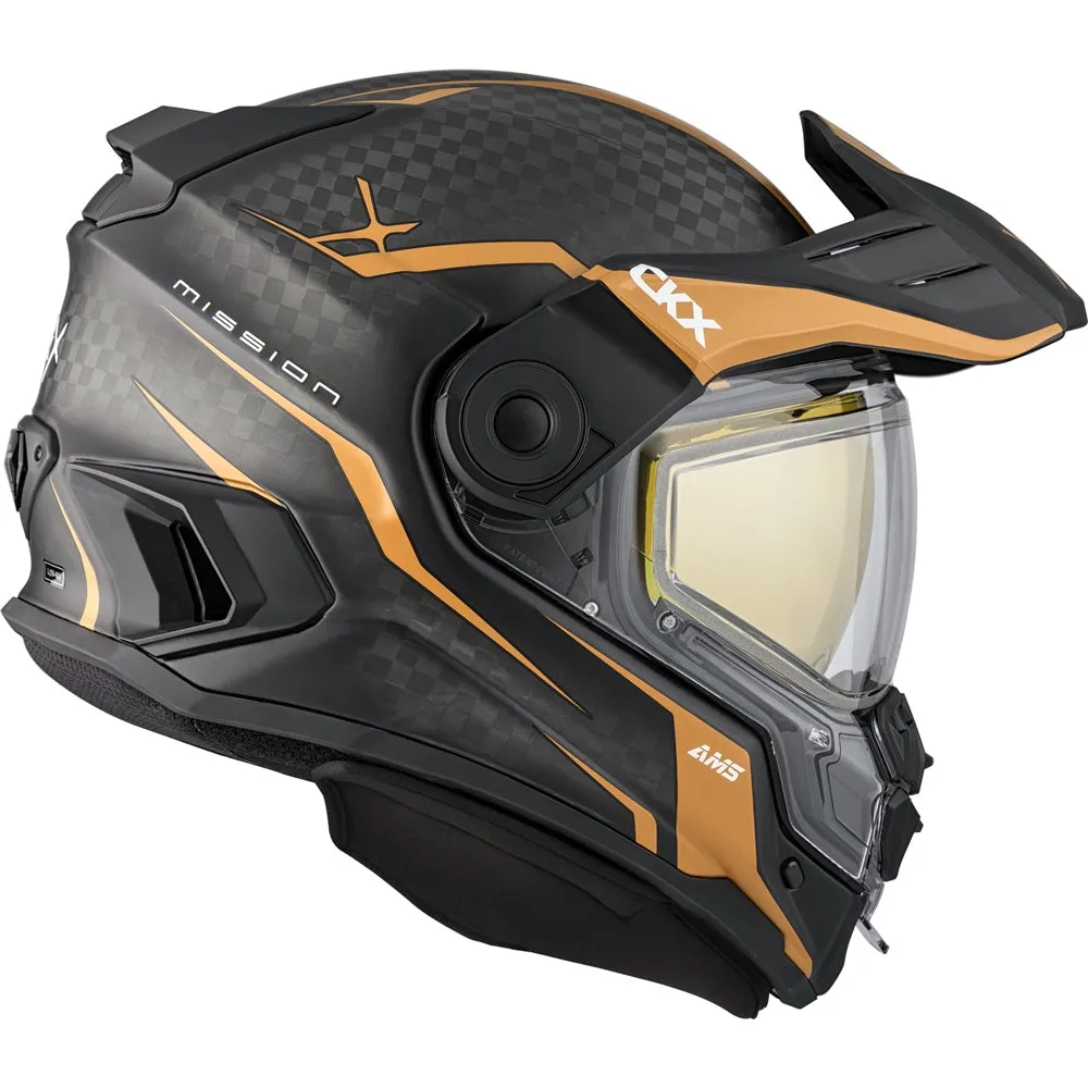 CKX Mission Fury Electric Lens Snow Helmet