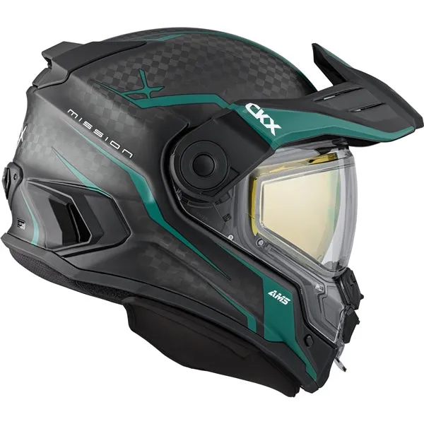 CKX Mission Fury Electric Lens Snow Helmet