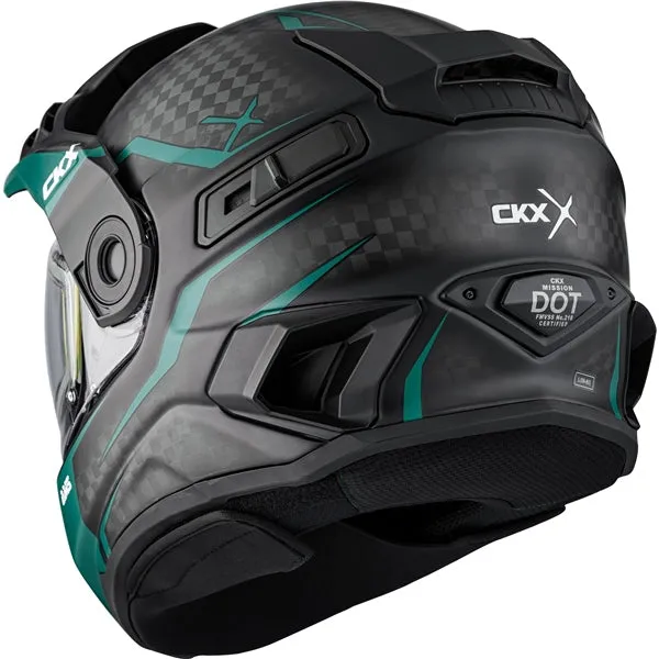 CKX Mission Fury Electric Lens Snow Helmet