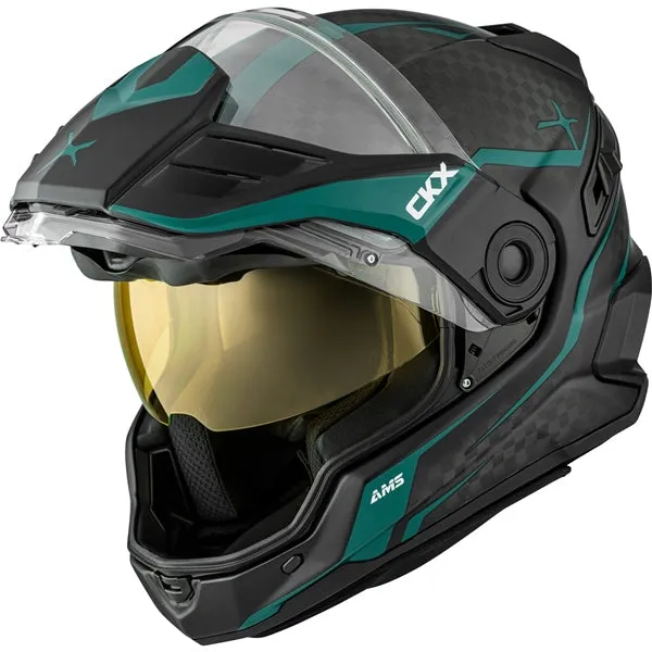 CKX Mission Fury Electric Lens Snow Helmet