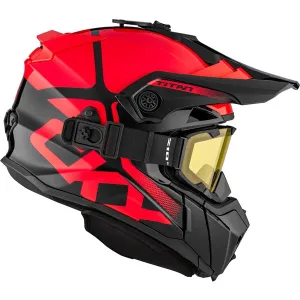 CKX Titan Original Backcountry Winter Helmet with Goggle 210 - Polar R