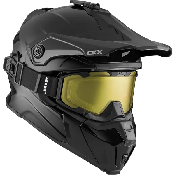CKX Titan Original Backcountry Winter Helmet with Goggles 210 - Gloss