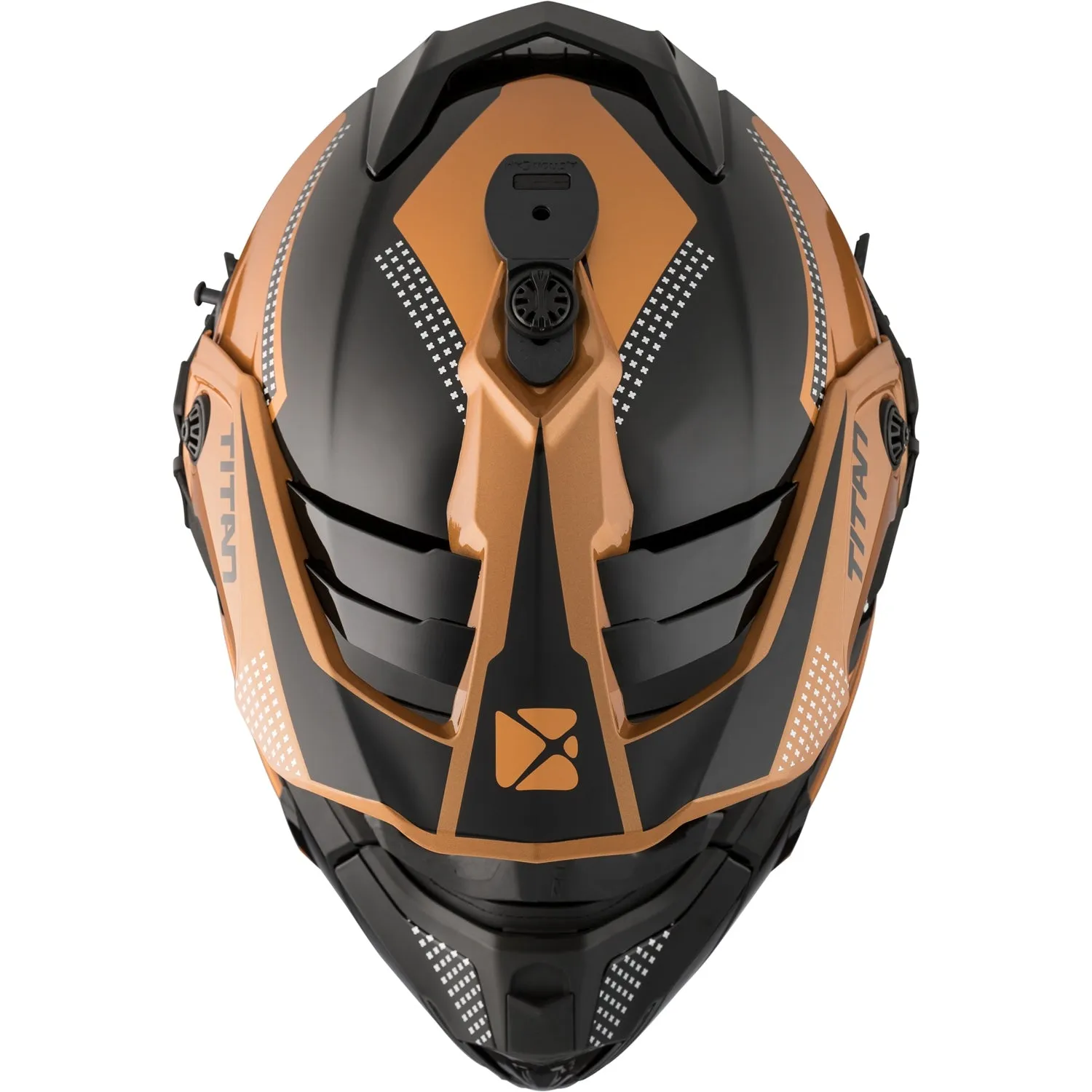 CKX Titan Original Roost Fiberglass Helmet with 210 Degree Goggles
