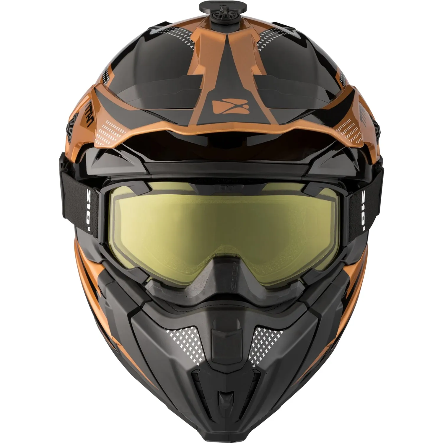 CKX Titan Original Roost Fiberglass Helmet with 210 Degree Goggles