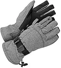 CL80-9-6600G-XL BDG X-treme Ski Glove Waterproof Grey