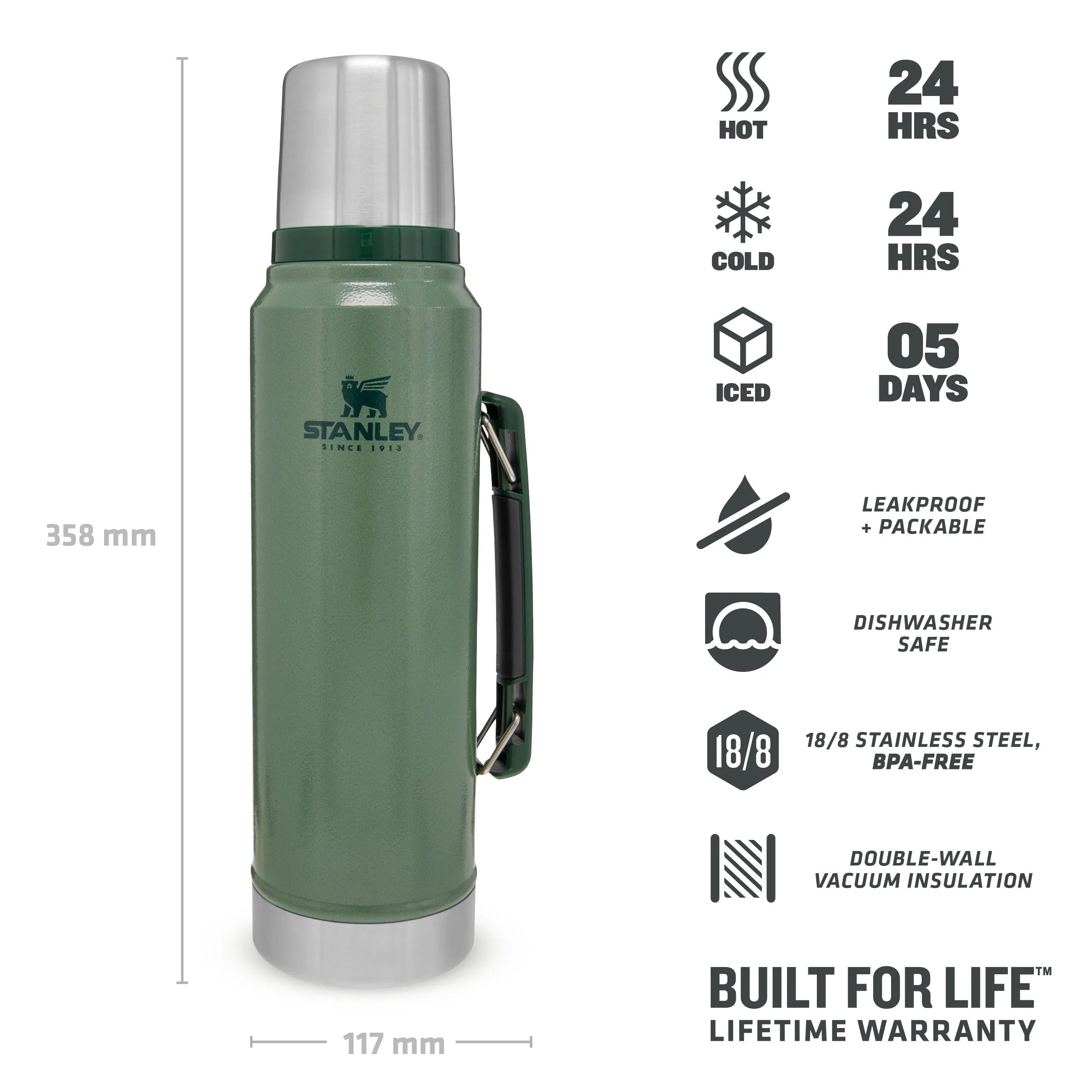 Classic Legendary Bottle | 1.0L - Stanley Create