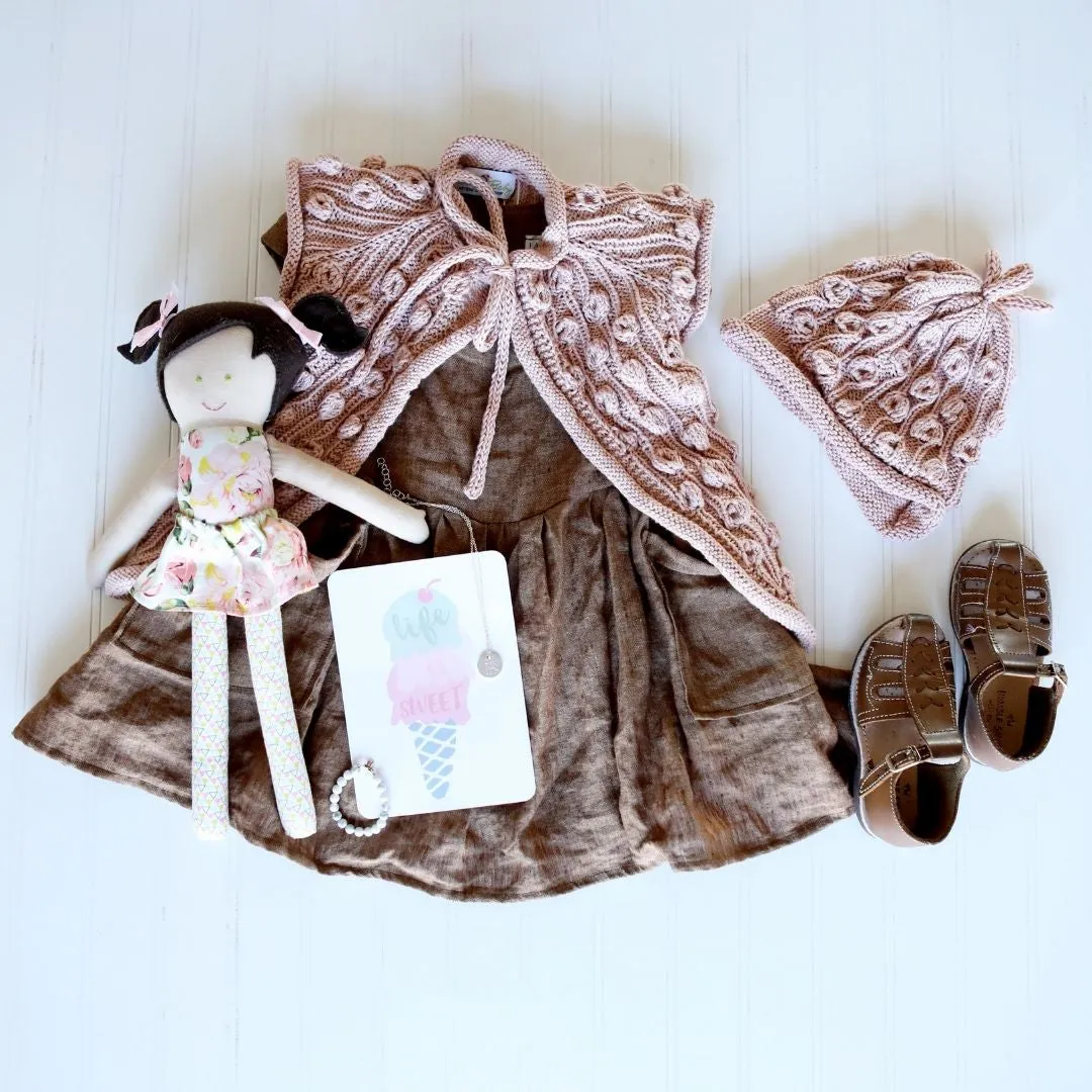 Cloe Vest and Beanie Set