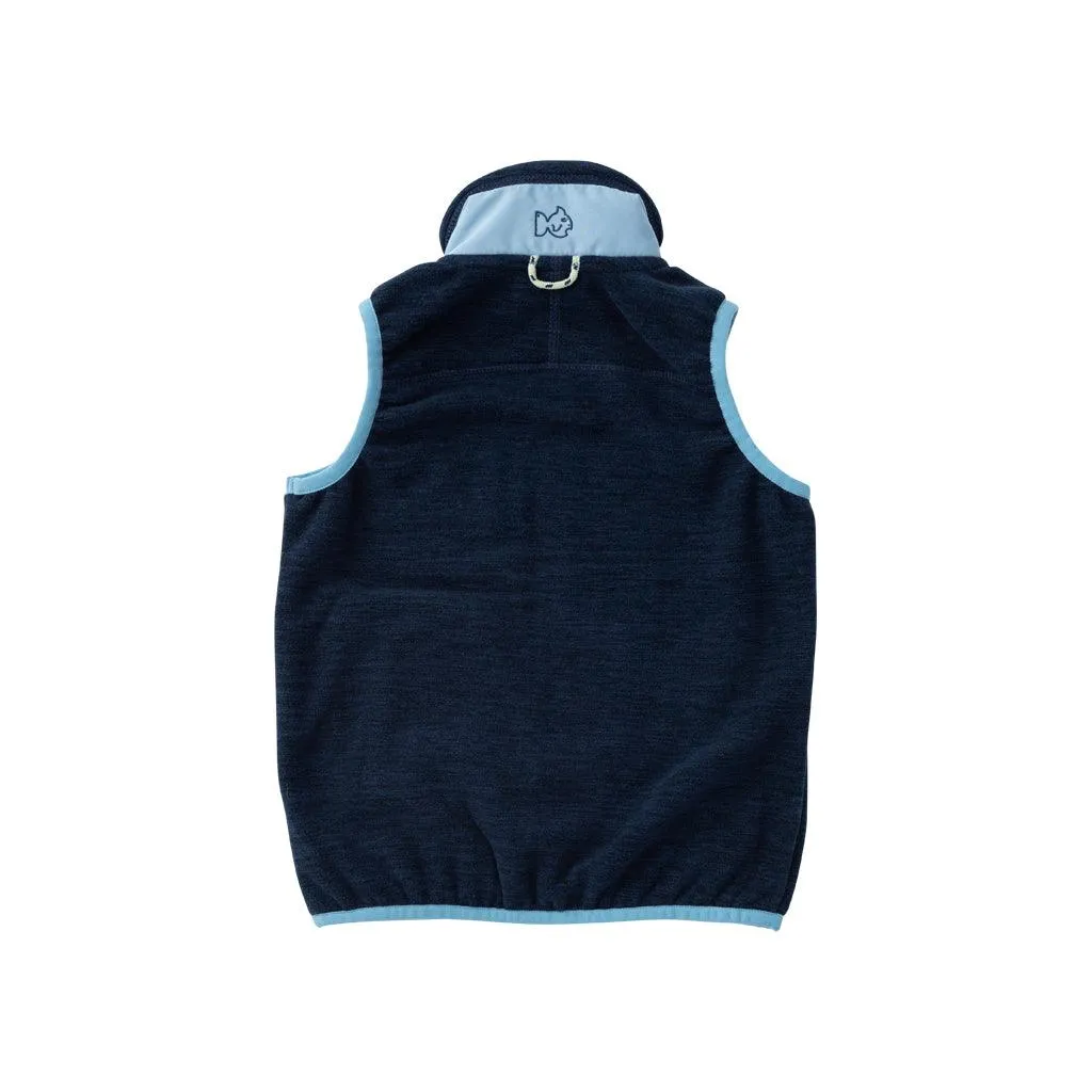 Colorblock Fleece Vest