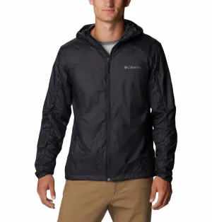 Columbia Men Black Loop Trail Windbreaker Rain Jacket