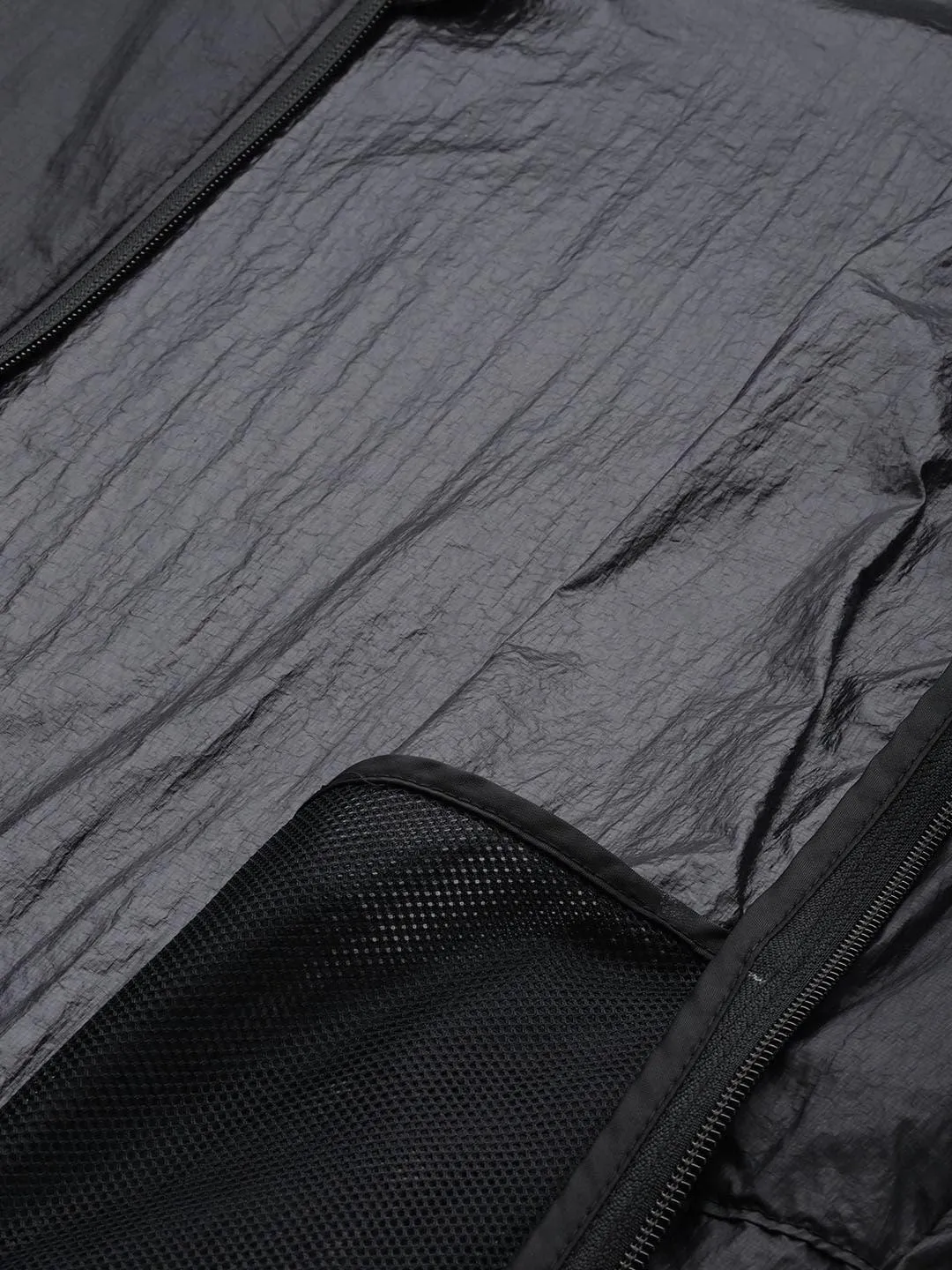 Columbia Men Black Loop Trail Windbreaker Rain Jacket