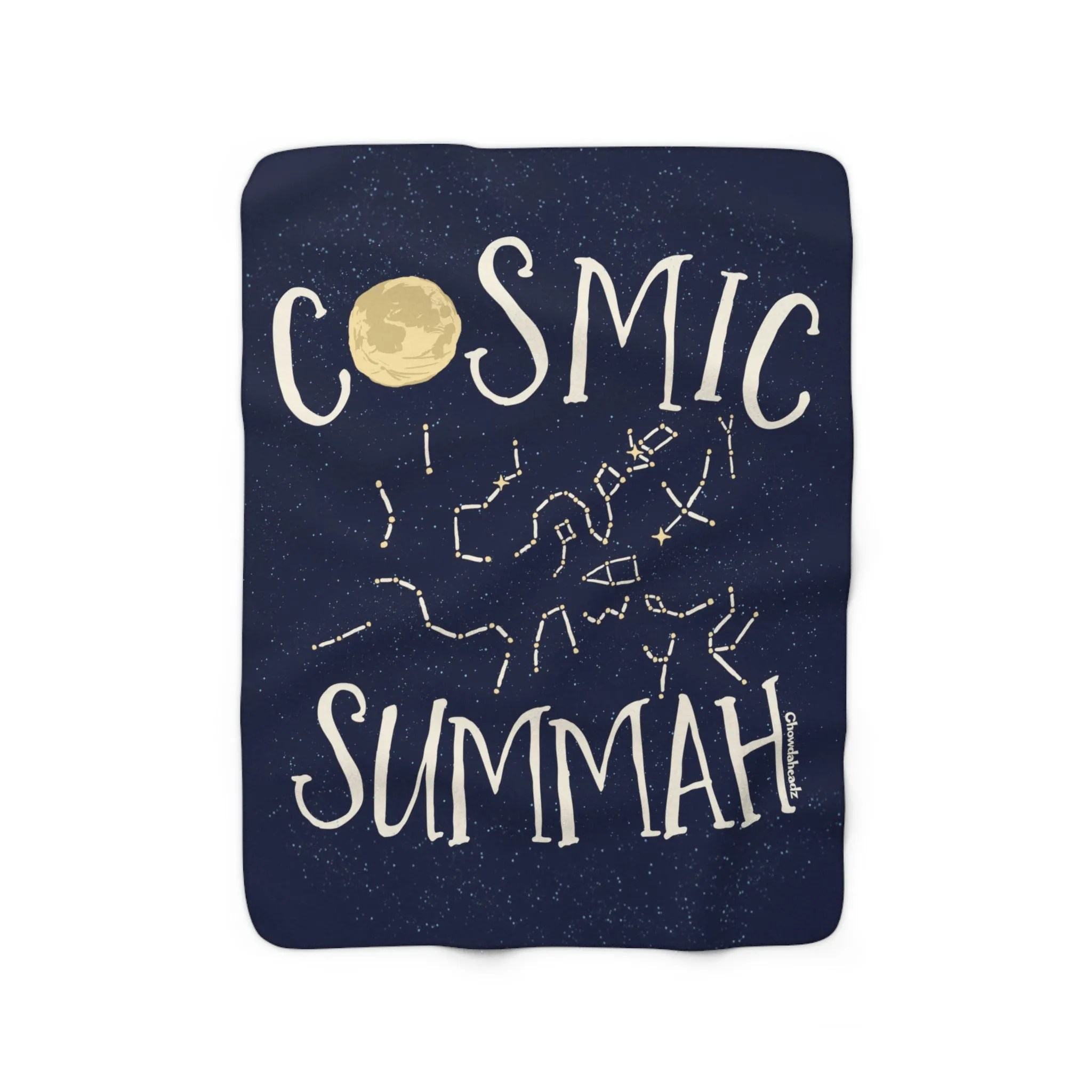 Cosmic Summah Sherpa Fleece Blanket