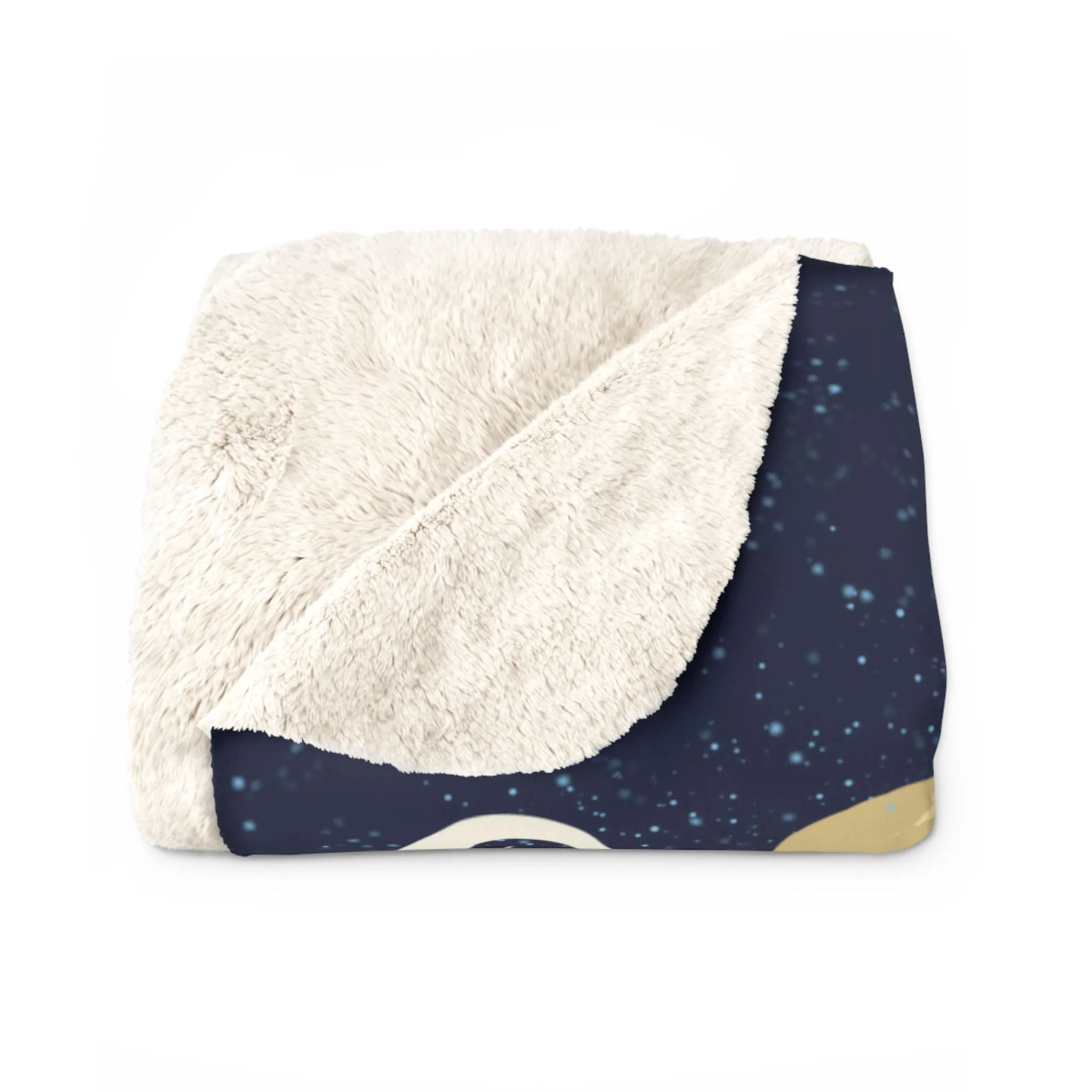 Cosmic Summah Sherpa Fleece Blanket