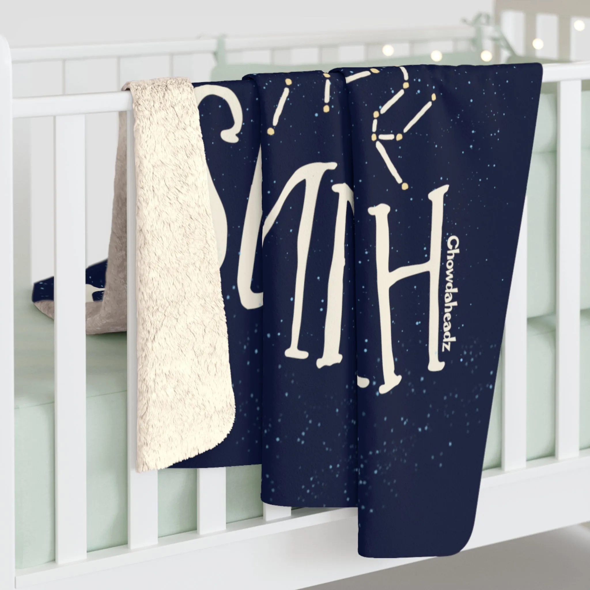Cosmic Summah Sherpa Fleece Blanket