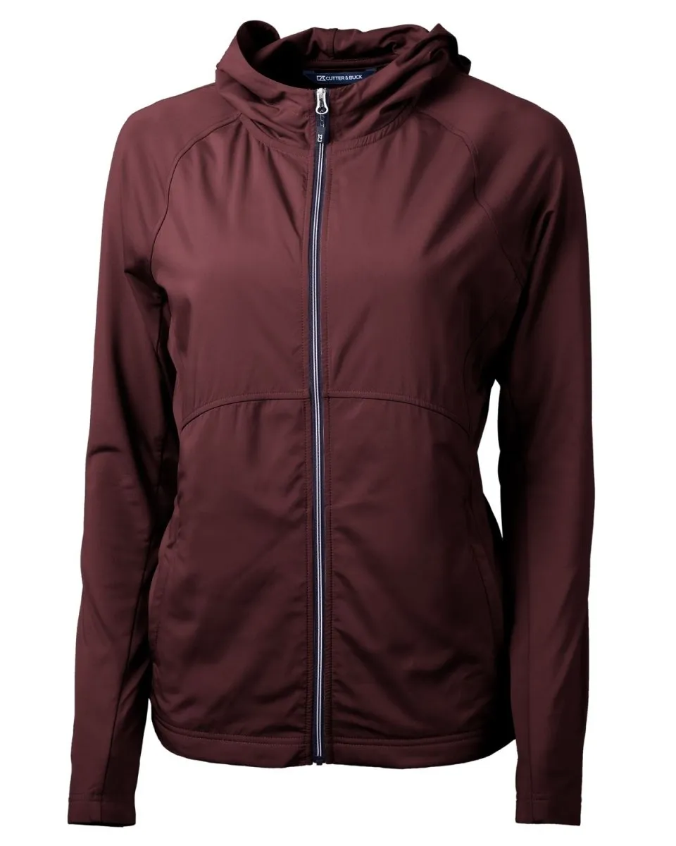 Cutter & Buck Adapt Eco Knit Hybrid Recycled Womens Full Zip Jacket