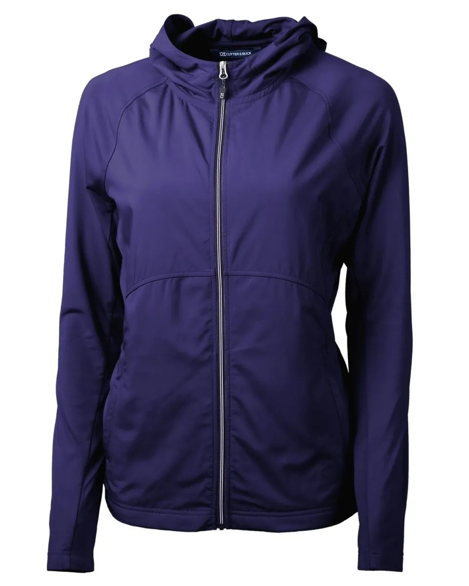 Cutter & Buck Adapt Eco Knit Hybrid Recycled Womens Full Zip Jacket