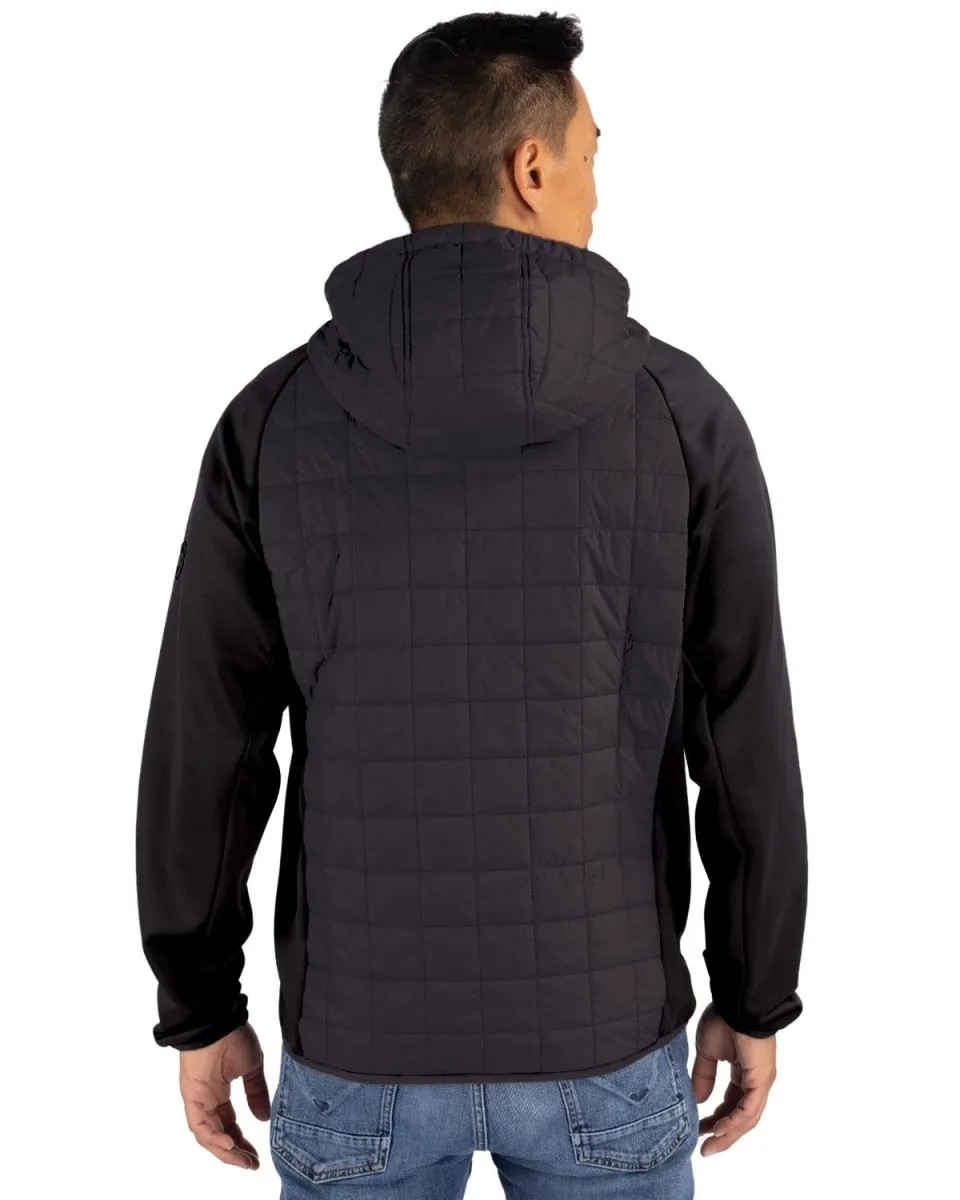 Cutter & Buck Mens Rainier Primaloft Eco Full Zip Hybrid Jacket