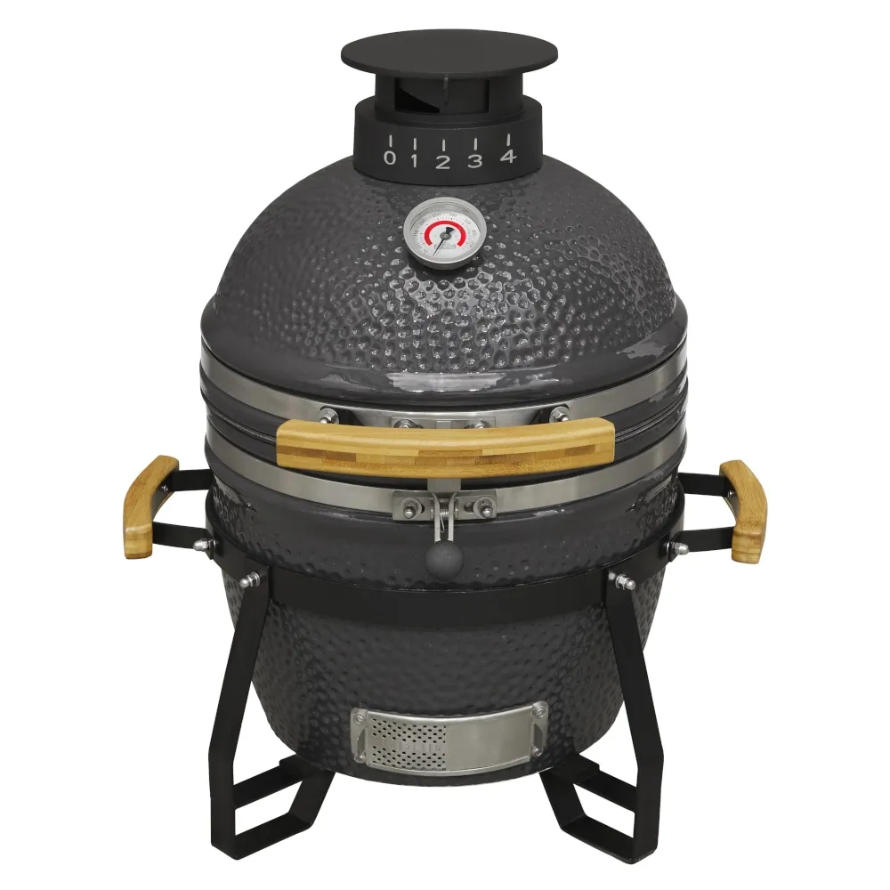 Dellonda Deluxe Ceramic Kamado BBQ Grill, Oven, Smoker - A