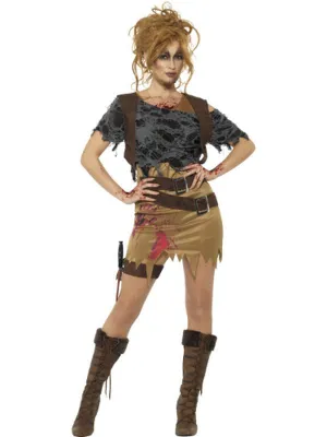 Deluxe Zombie Huntress Costume