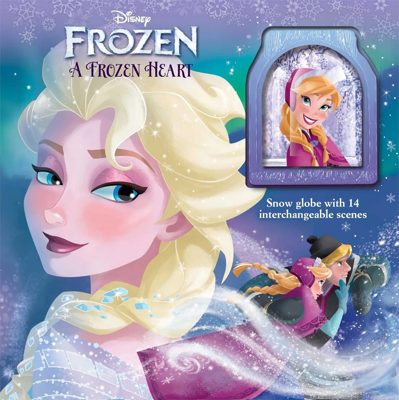 Disney Frozen: A Frozen Heart: Storybook with Snowglobe Hardcover