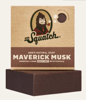 Dr. Squatch Maverick Musk 5 oz. Men's Bar Soap