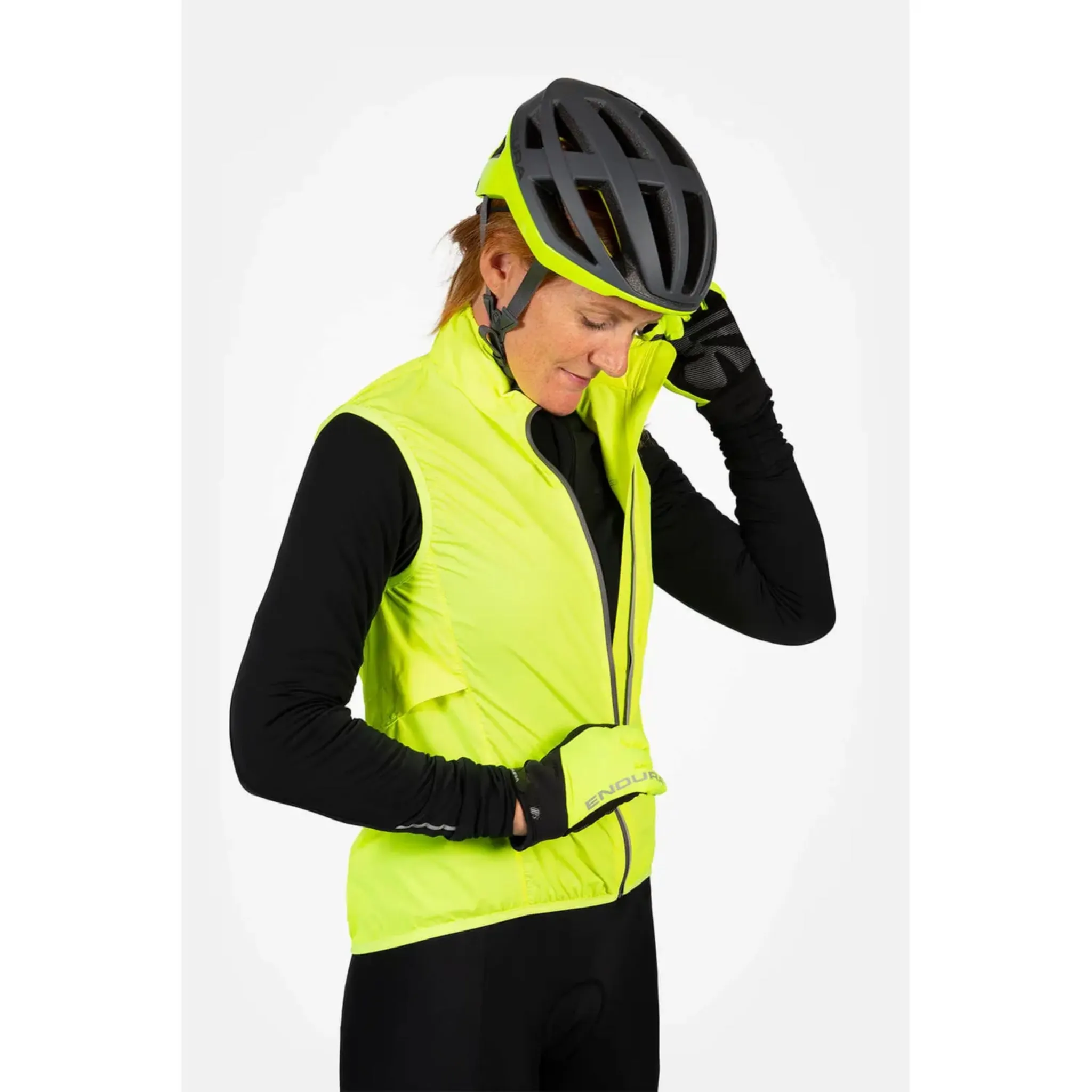 Endura Women's Pakagilet Hi Viz Yellow