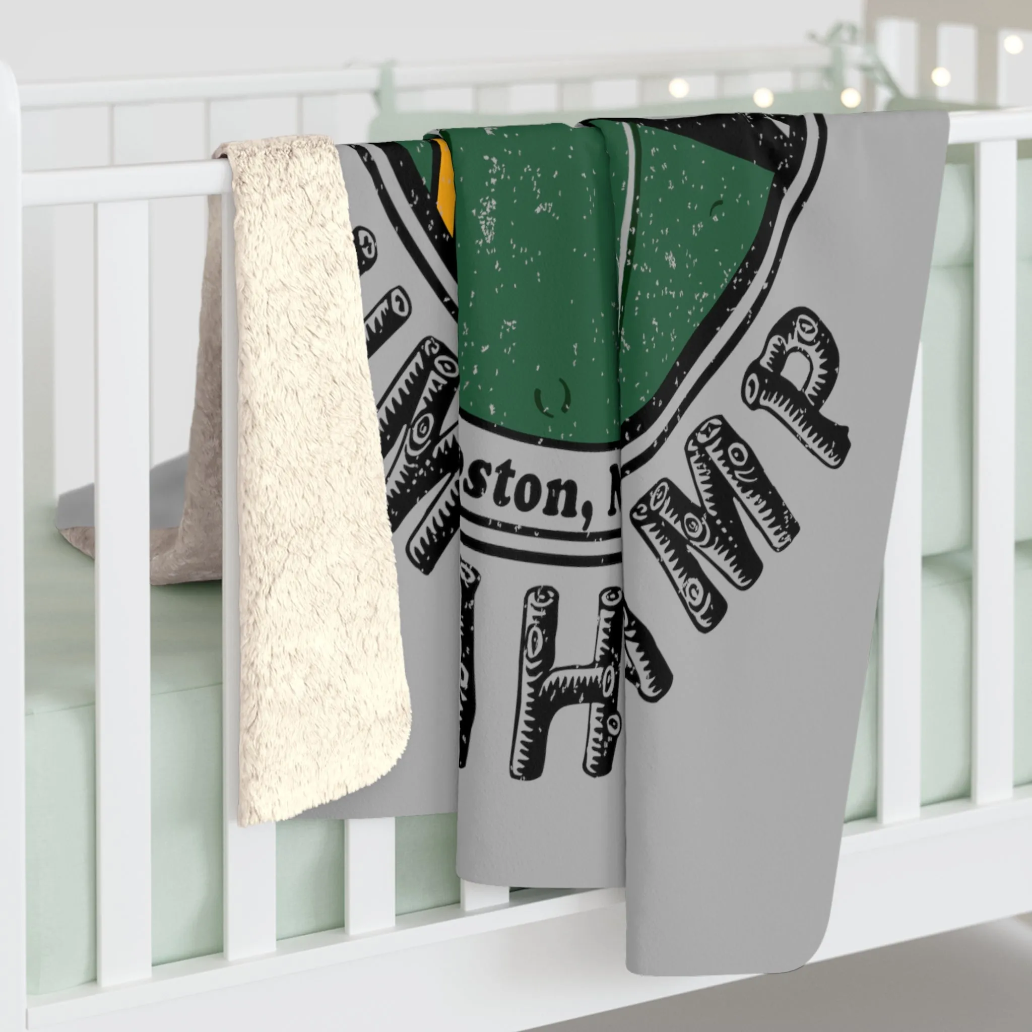 Fenway Summah Camp Sherpa Fleece Blanket