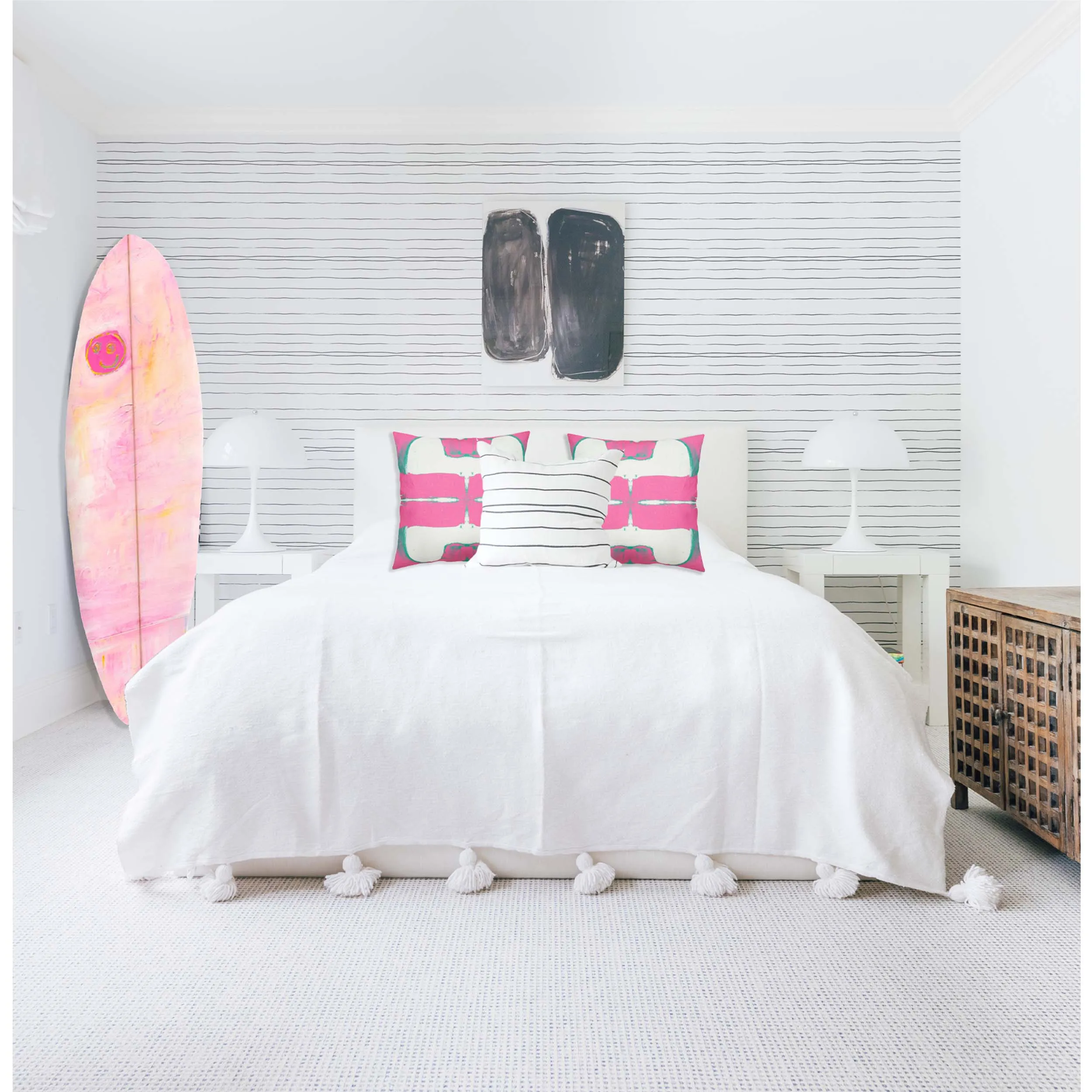 Find Happy Rosey Pink Surfboard