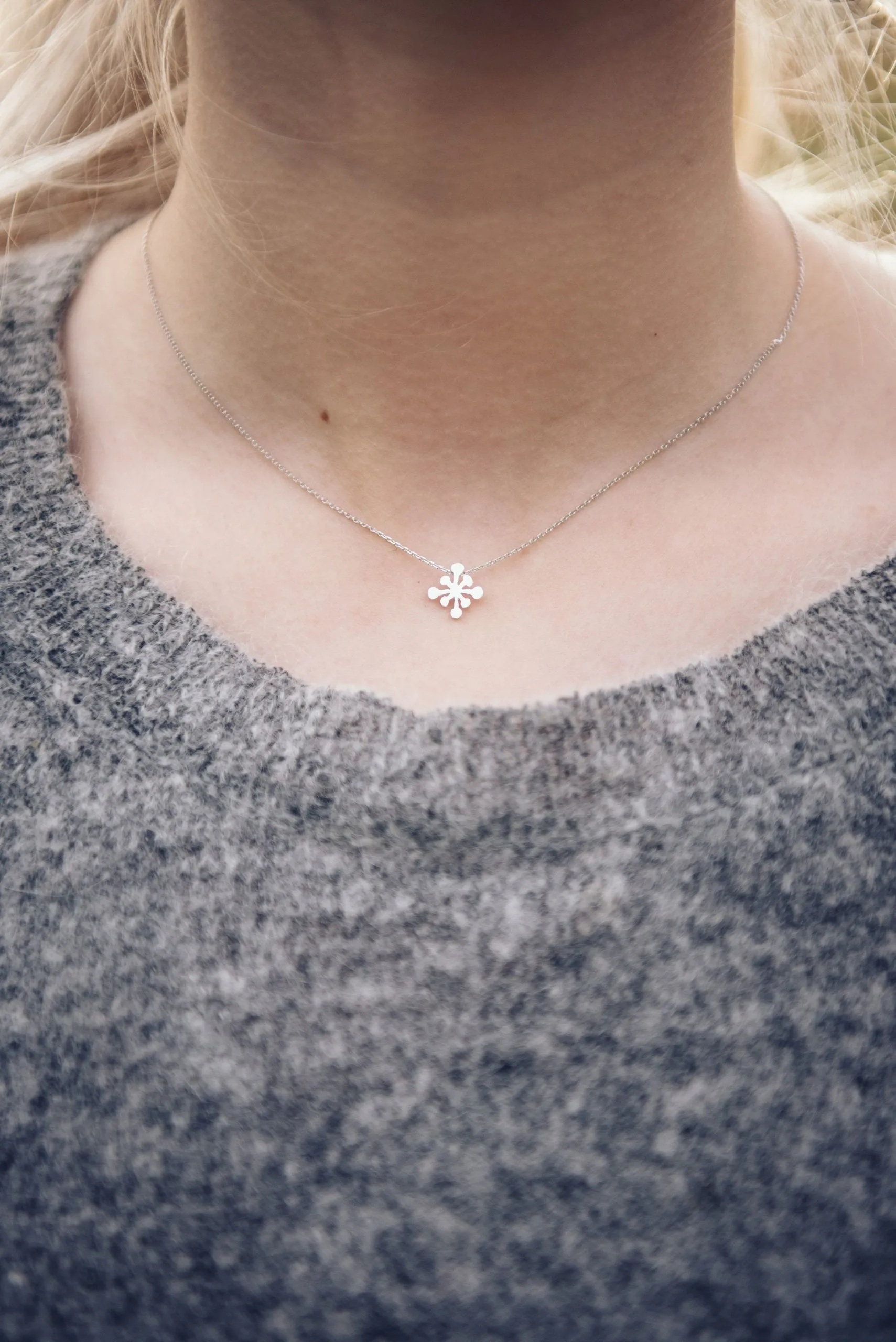 Fjellsmykke - Snowflakes Necklace