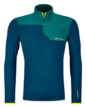 FLEECE LIGHT ZIP NECK M Herren