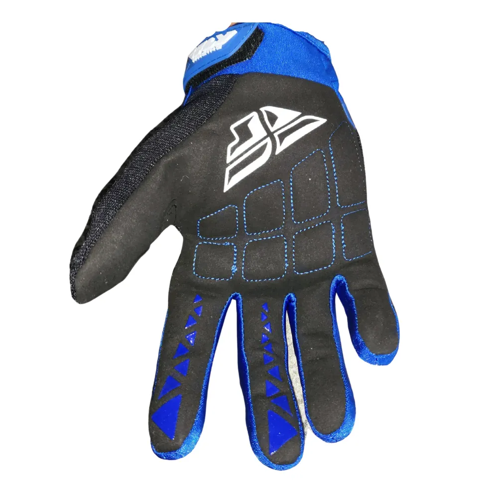 Fly F-16 Blue/ White Gloves