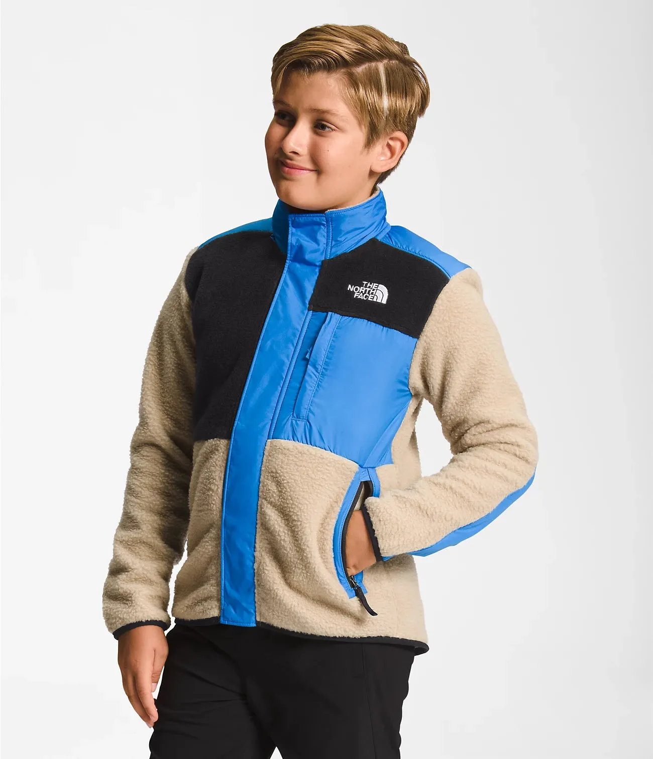 Forrest Fleece Mashup Jacket (Boys') - NF0A82SY - Past Season